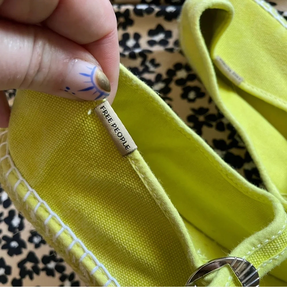 Free People NWOT Oasis Mary Jane Espadrille